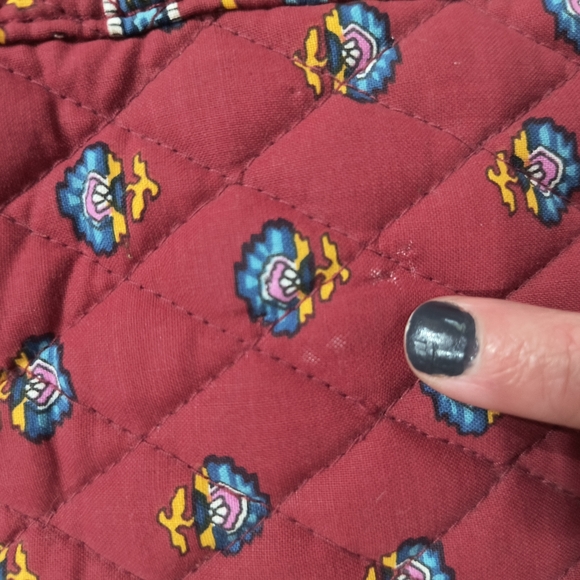 3/$10⭐ NWT Crossroads Quilts shoulder purse, "Dutch Apple" print #70003 - Picture 7 of 16